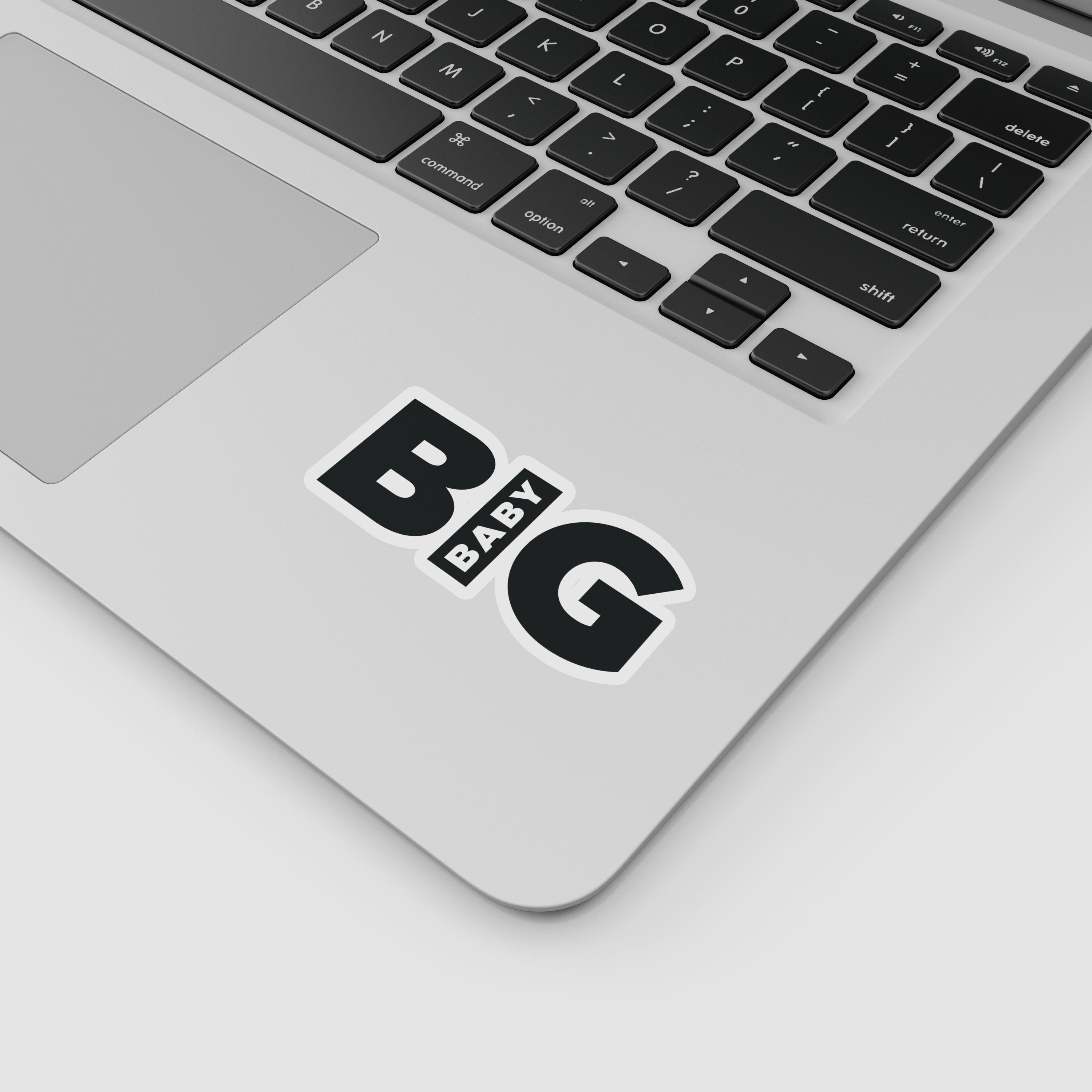 Big Baby "ABDL Lifestyle" Vinyl Sticker (Black)