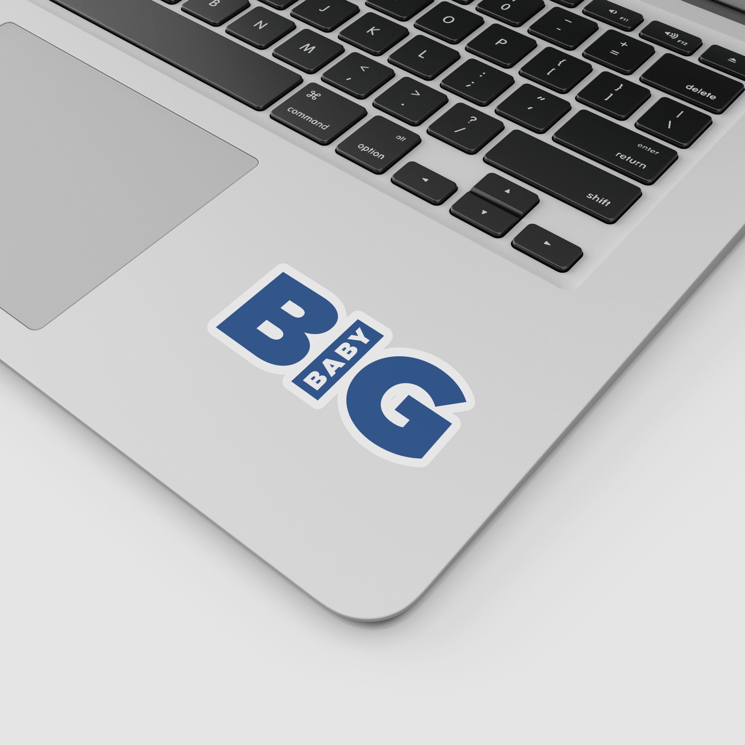 Big Baby "ABDL Lifestyle" Vinyl Sticker (Blue)