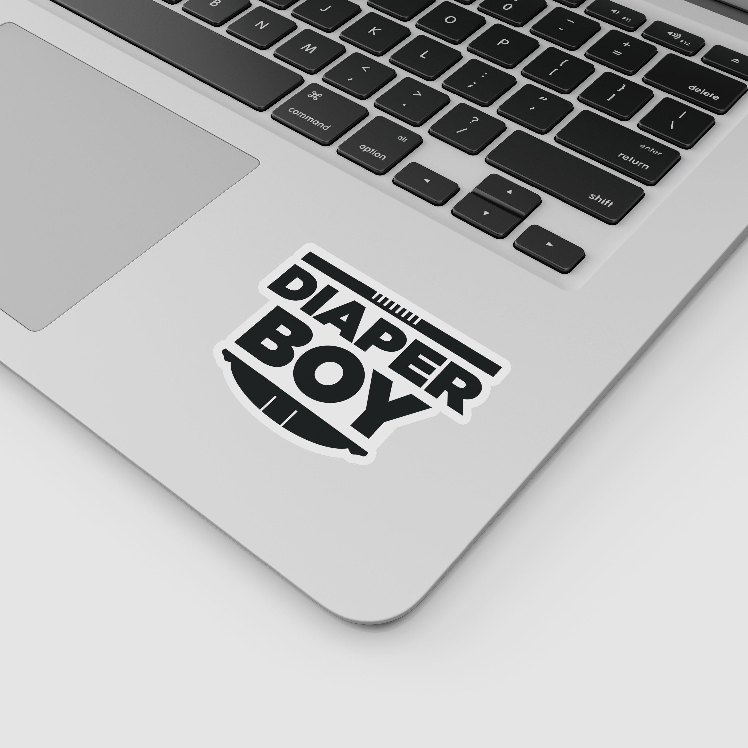 Diaper Boy "ABDL Lifestyle" Vinyl Sticker (Black)