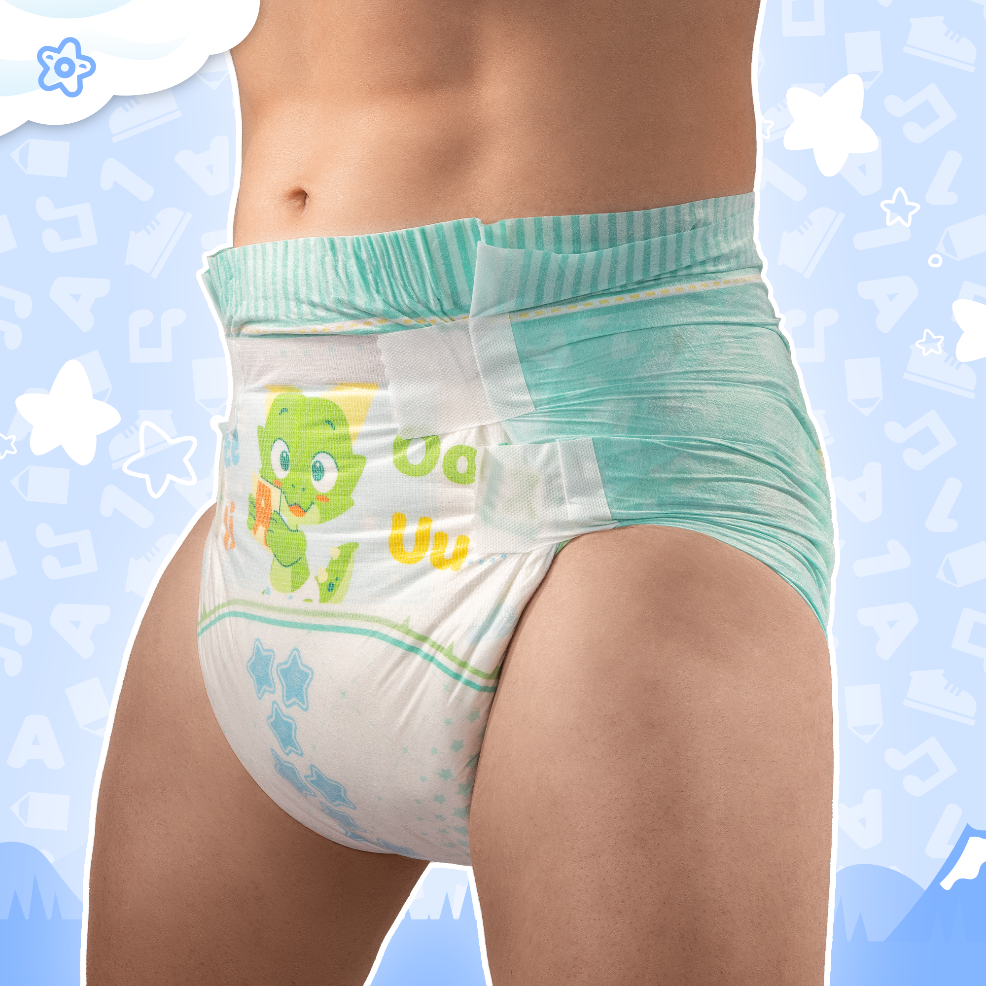 TryAgains Cloth-Backed Diapers