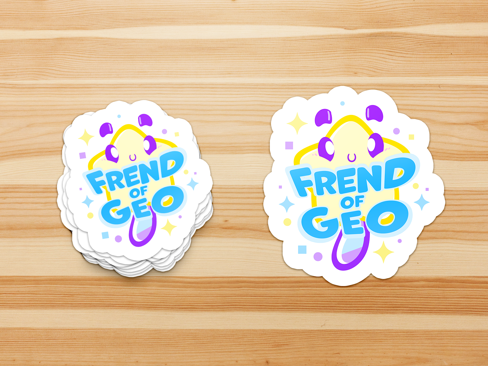 "Frend of Geo" Sticker