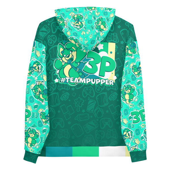 Gamer Party 2 - Player 3 (Team Pupper) - All-Over Print Hoodie