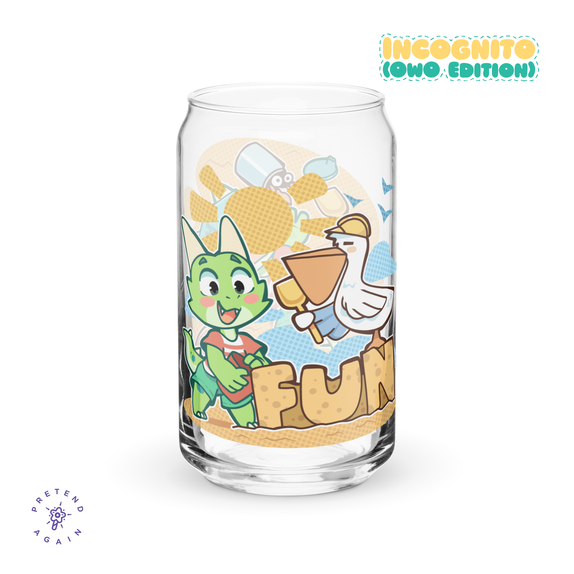 TryAgains - Caden's Can Glass (Incognito)