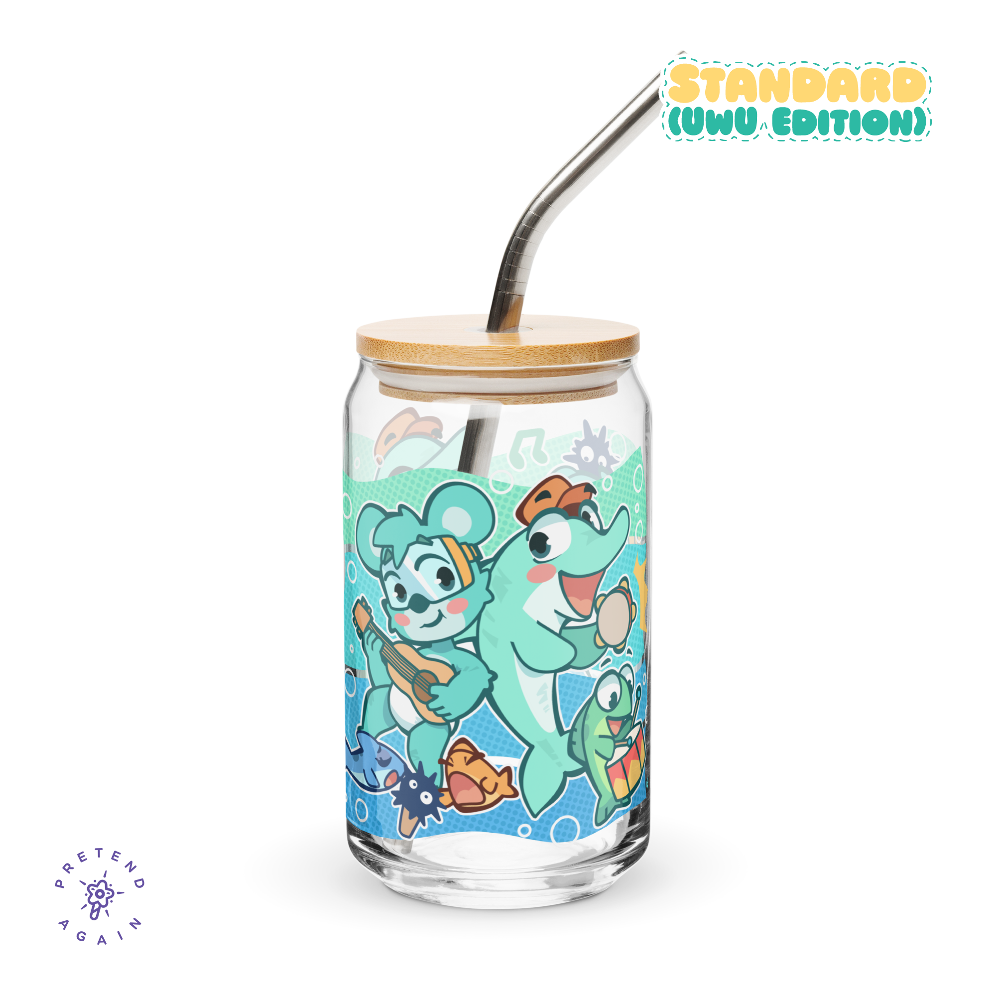 TryAgains - Devin's Can Glass (Standard) – PretendAgain ✨