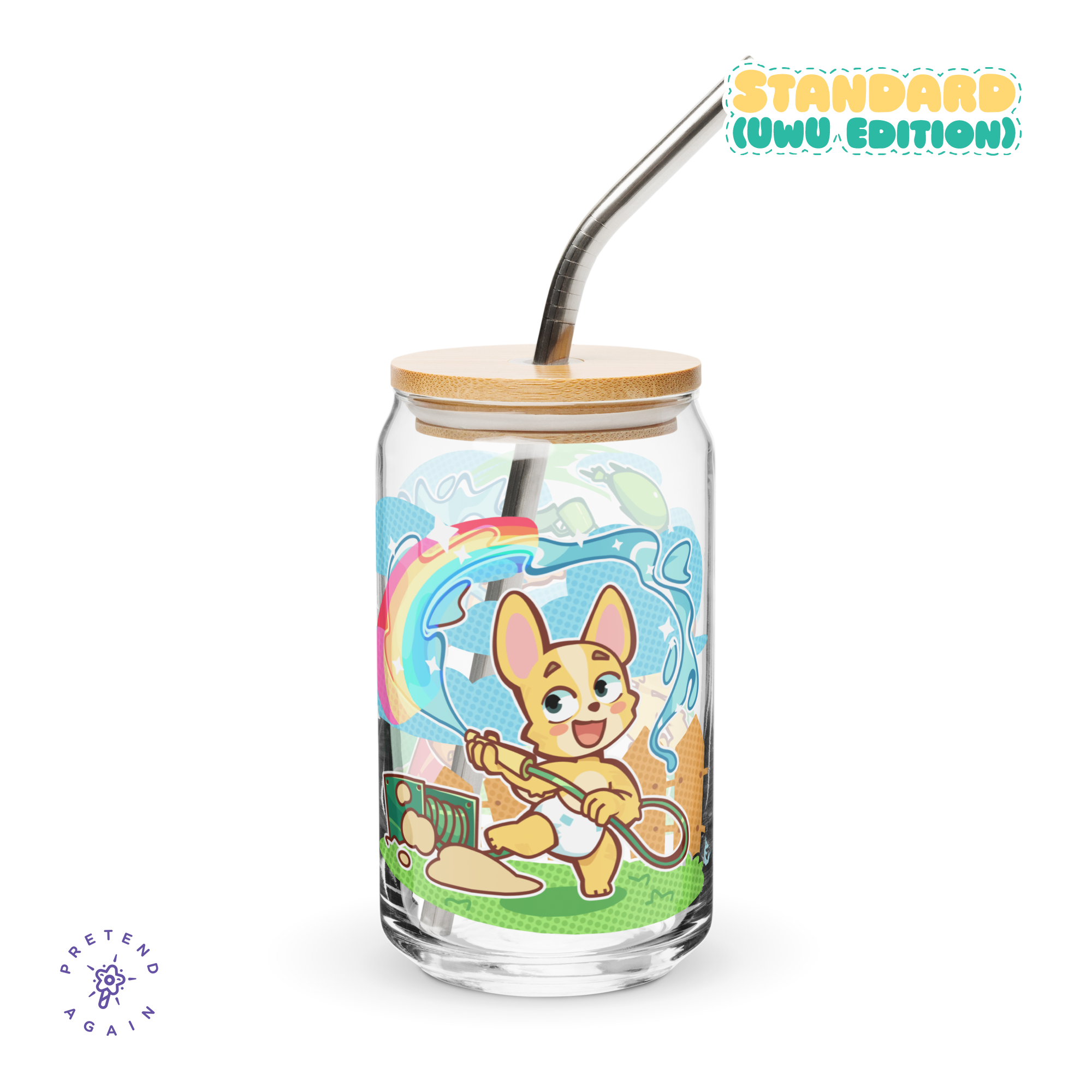 TryAgains - Jax's Can Glass (Standard) – PretendAgain ✨
