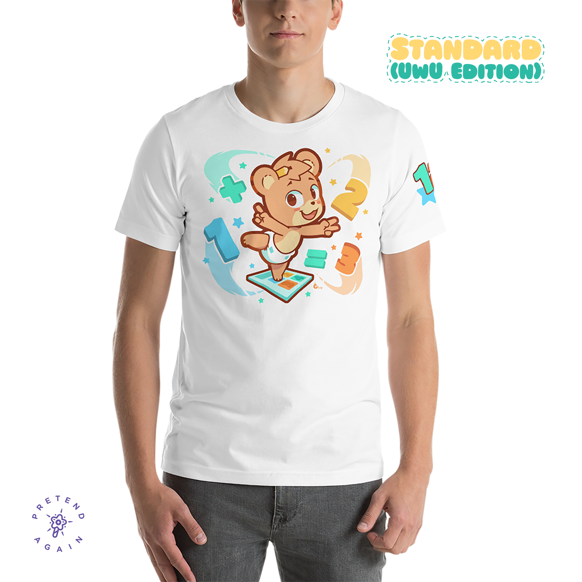 TryAgains - Osito's Marvelous Math T-Shirt