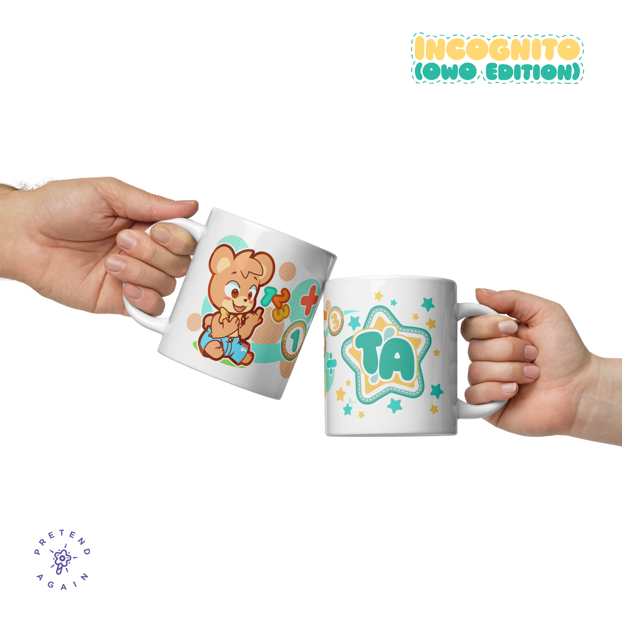 TryAgains - Osito Mug (20 oz) - Incognito
