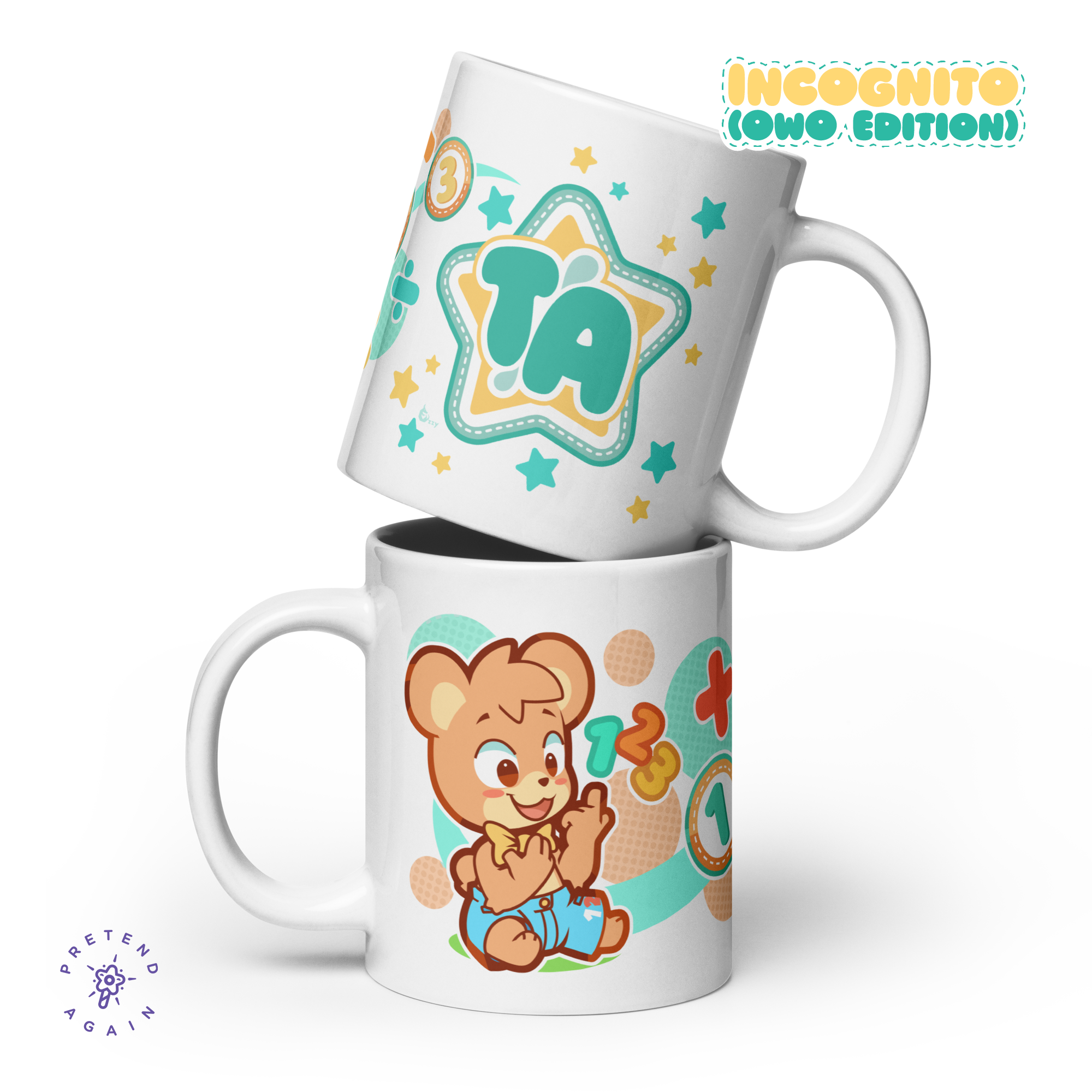 TryAgains - Osito Mug (20 oz) - Incognito