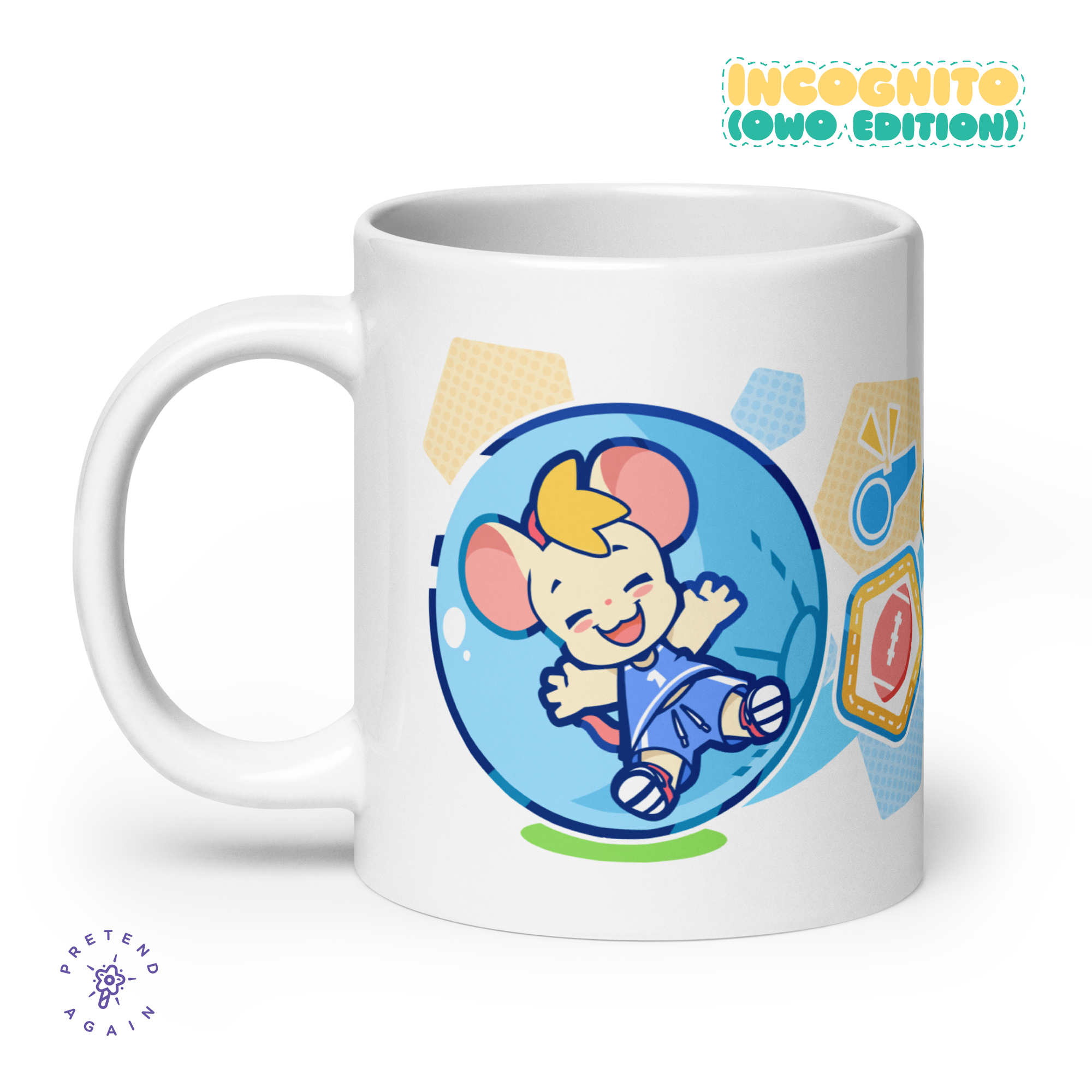 TryAgains - Tuffy Mug (20 oz) - Incognito