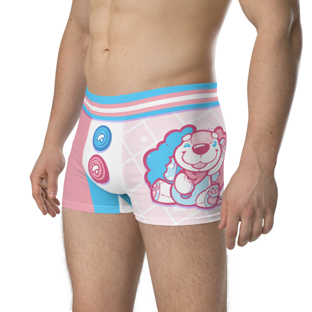 Transgender Toy Plush ToyTrunks (Pink) (Toy Pride - 2021) - Trunk Briefs - PretendAgain ✨