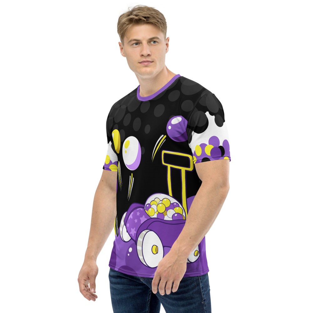 Non-binary Bubble Mower Shirt (Toy Pride - 2021) - PretendAgain β¨