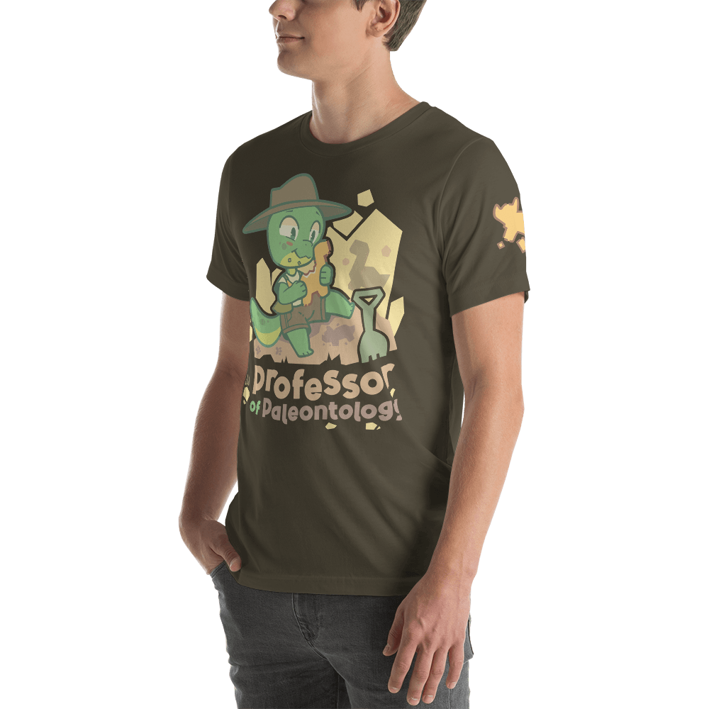Professor of Paleontology - "Oh Woah!" T-Shirt