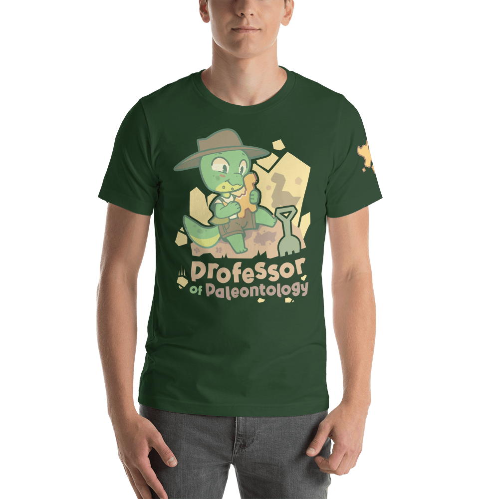 Professor of Paleontology - "Oh Woah!" T-Shirt