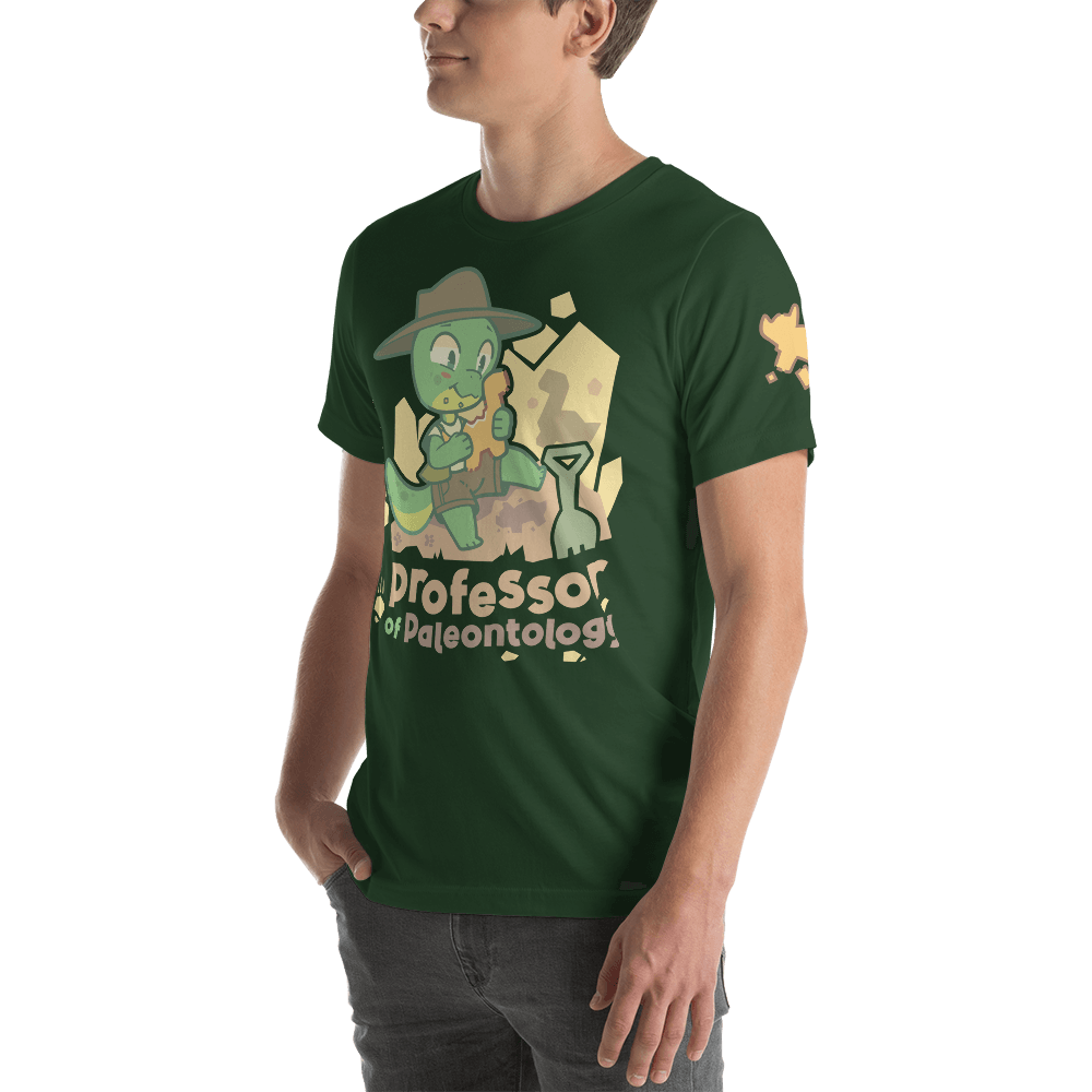Professor of Paleontology - "Oh Woah!" T-Shirt