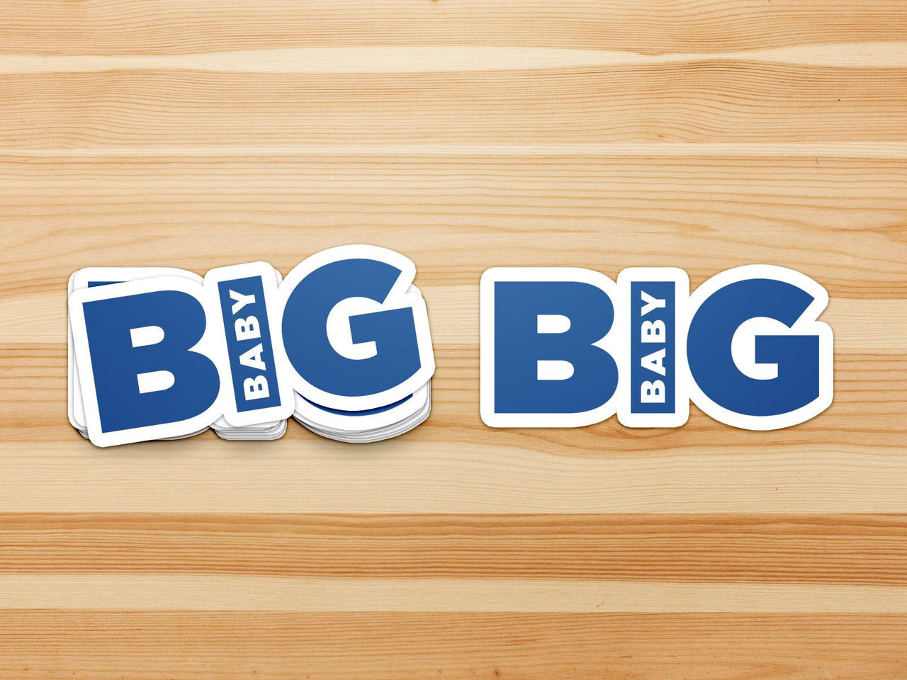 Big Baby "ABDL Lifestyle" Vinyl Sticker (Blue)