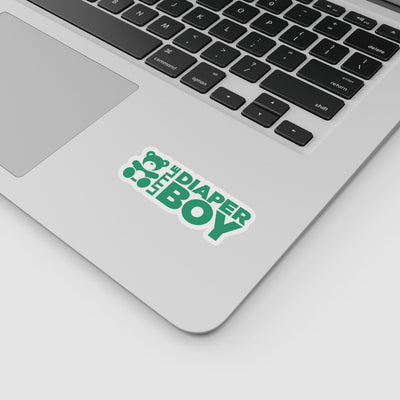 Little Diaper Boy "ABDL Lifestyle" Vinyl Sticker (Green)