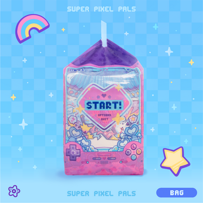 Super Pixel Pals Plastic-Backed Diapers