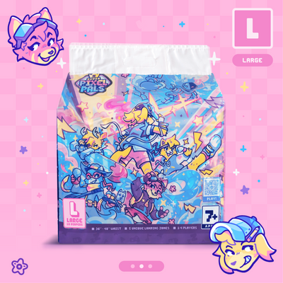 Super Pixel Pals Plastic-Backed Diapers