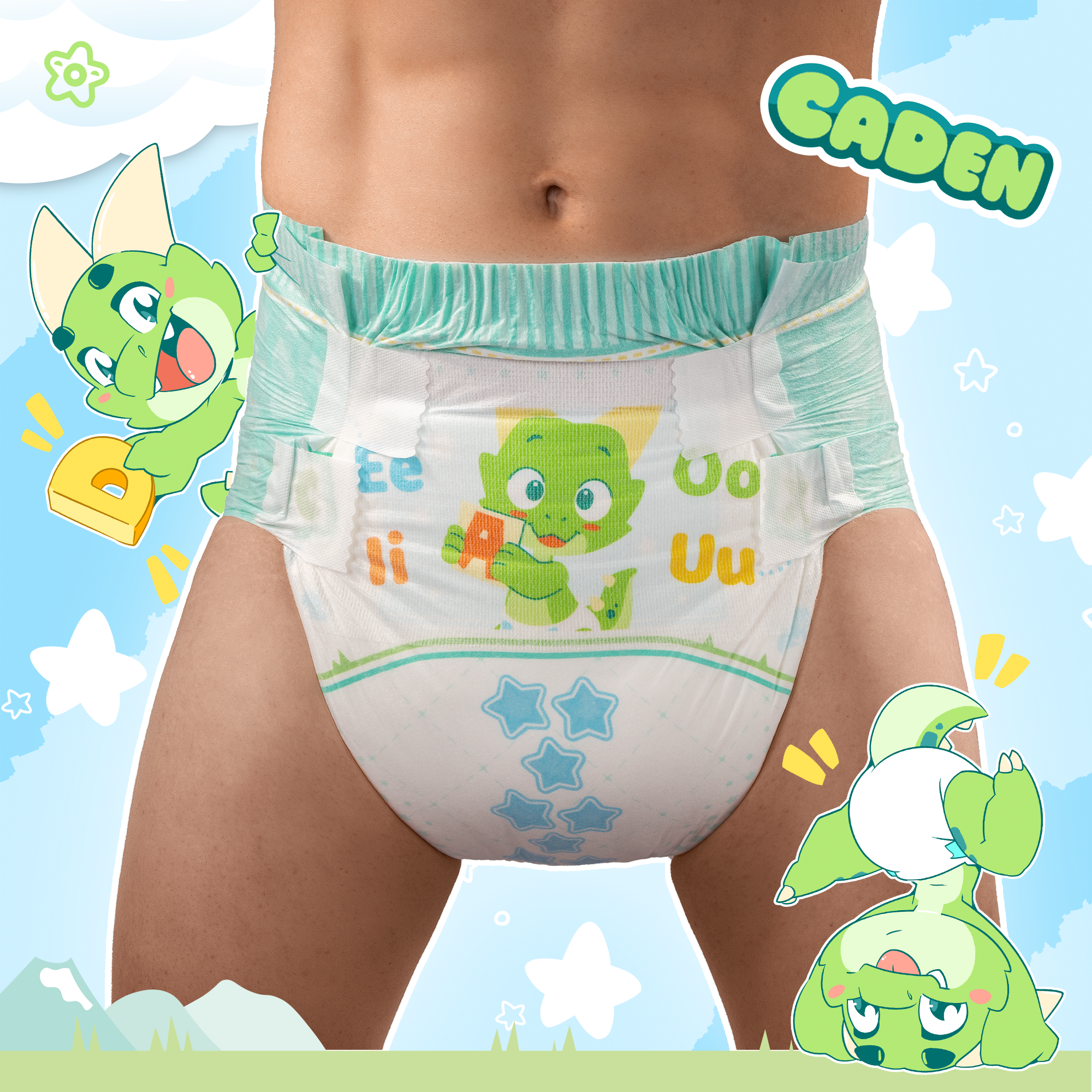 TryAgains Cloth-Backed Diapers