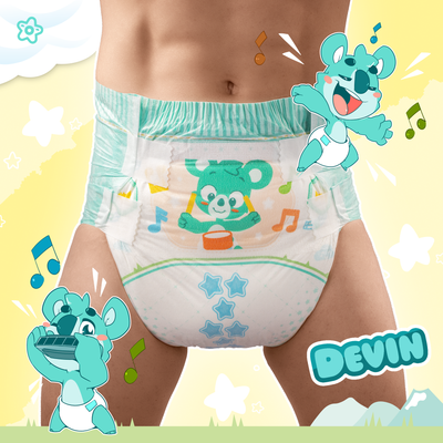 TryAgains Cloth-Backed Diapers