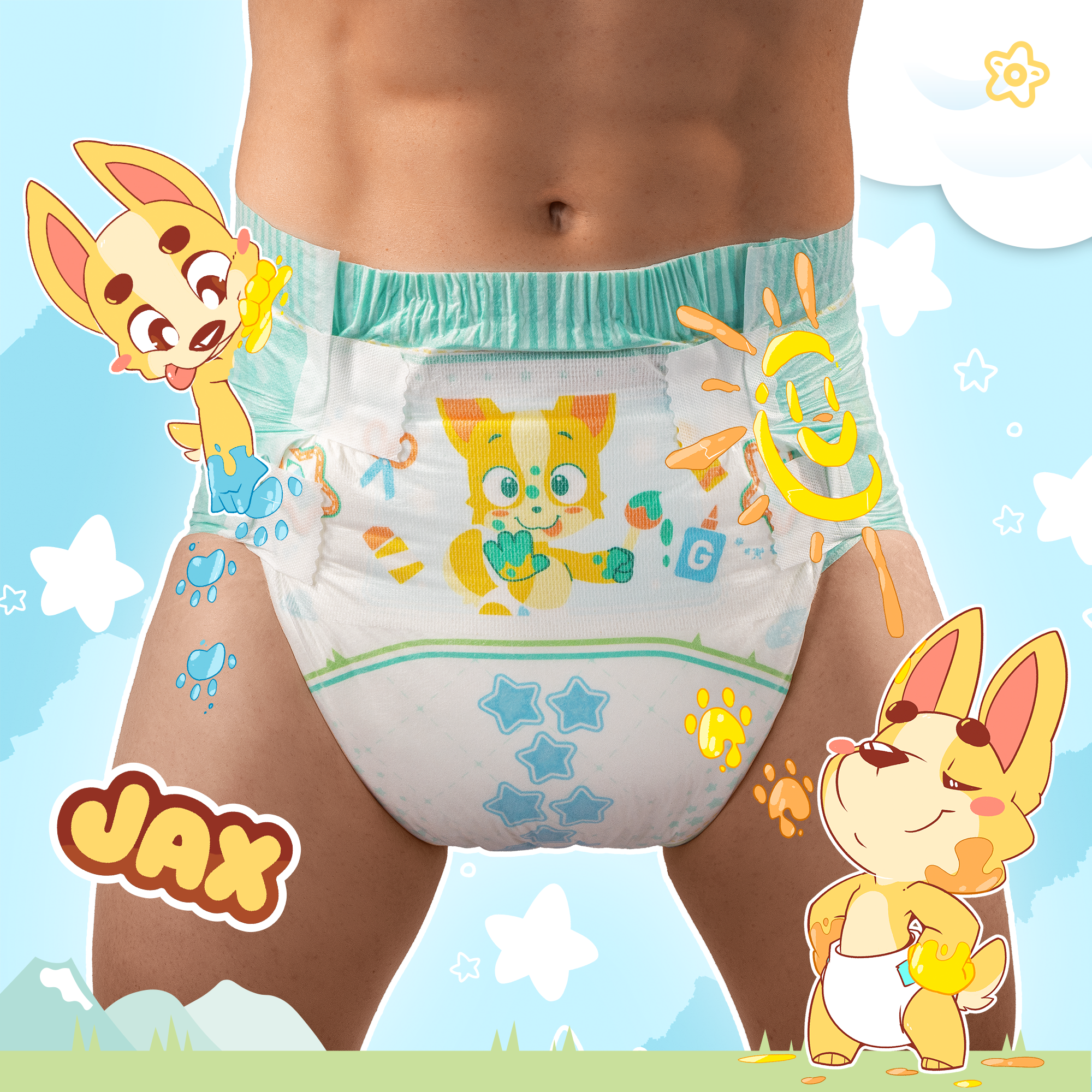 TryAgains Cloth-Backed Diapers