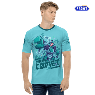 Kid Cosmos - Mecha Comet All-Over-Print T-shirt