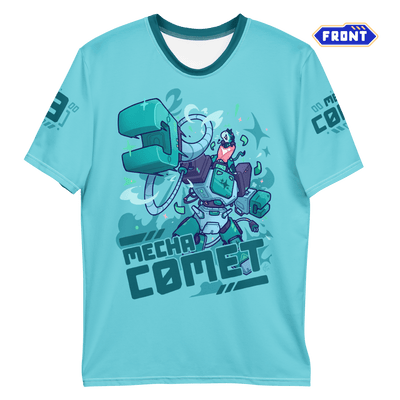 Kid Cosmos - Mecha Comet All-Over-Print T-shirt