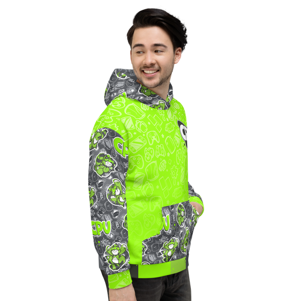Gamer Party 2 - CPU (Team Trash) - All-Over Print Hoodie