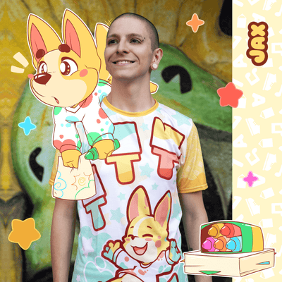 TryAgains - All-Over Print T-Shirt - Jax