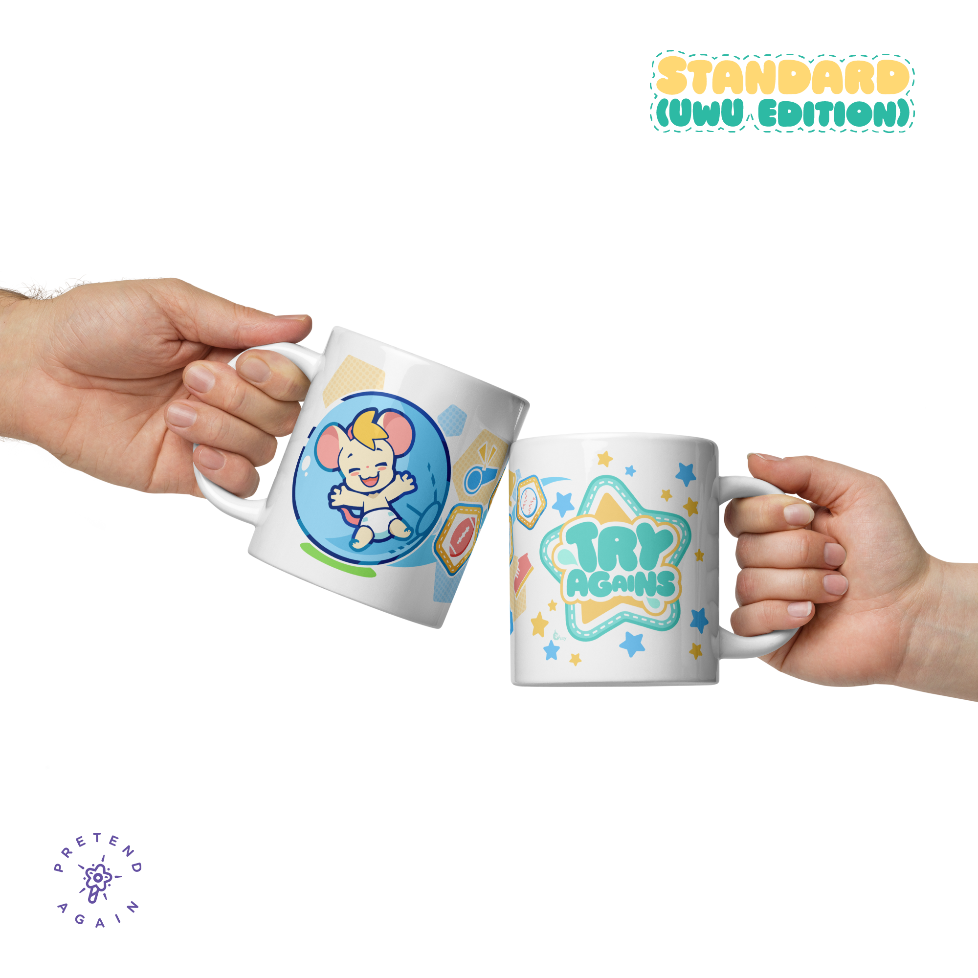 TryAgains - Tuffy Mug (20 oz) - Standard