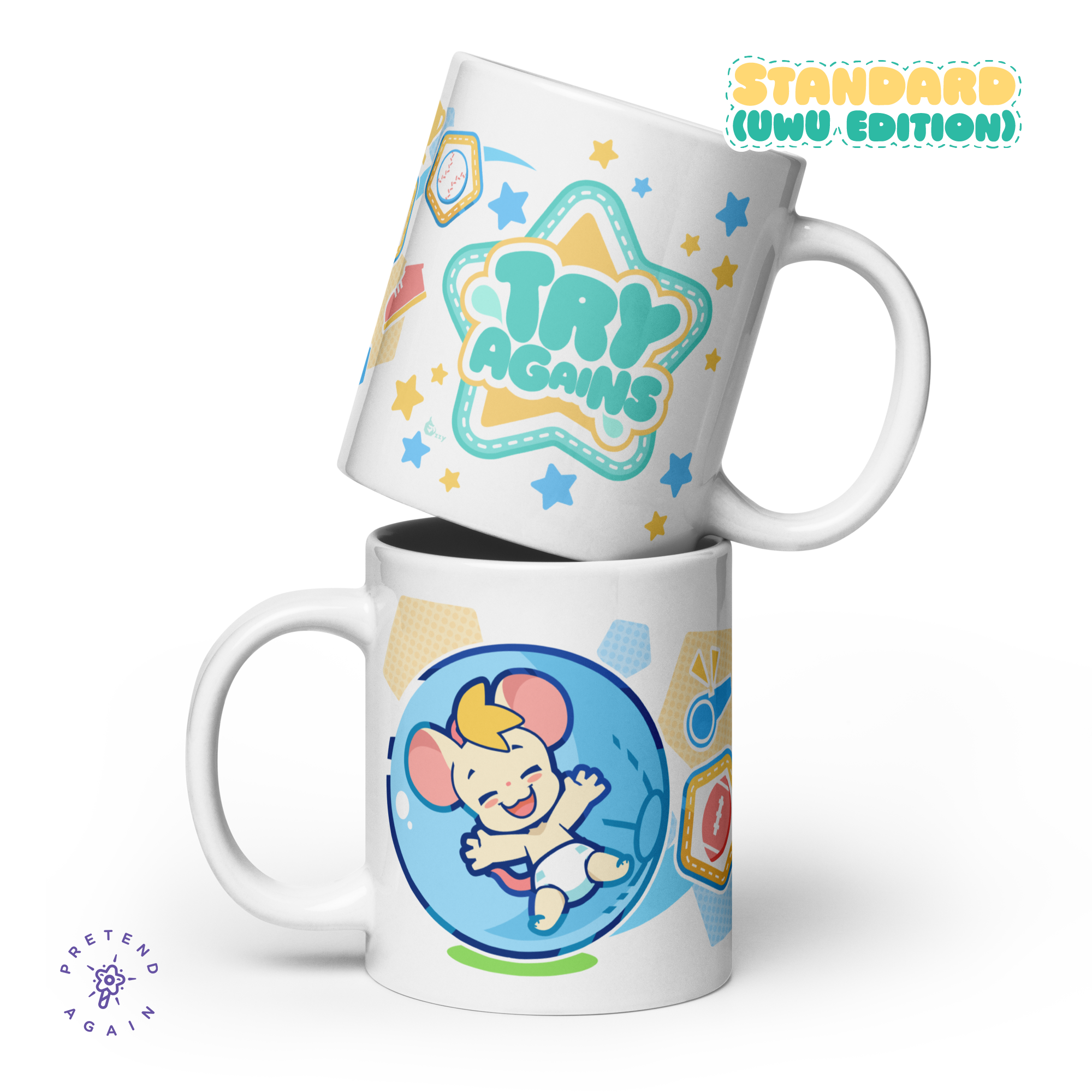 TryAgains - Tuffy Mug (20 oz) - Standard