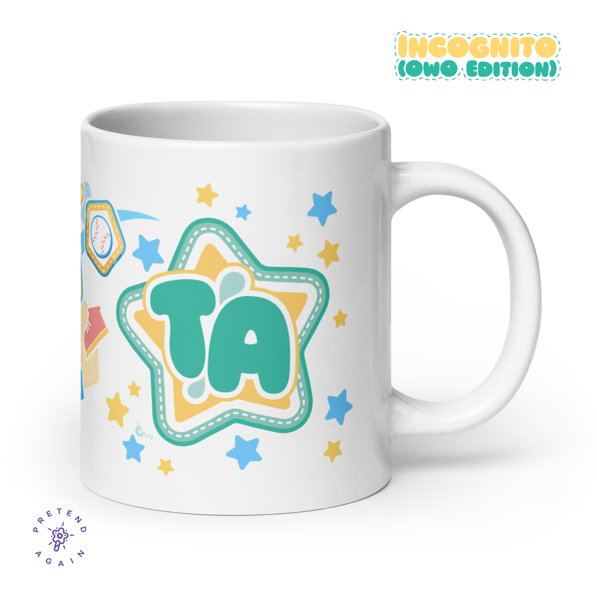 TryAgains - Tuffy Mug (20 oz) - Incognito