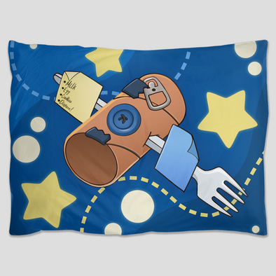 Cuddly Constellations Satellite Pillowcase - PretendAgain