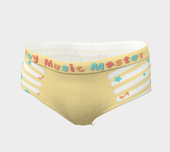 Toy Music Master ToyPanties - Panties (Yellow) - PretendAgain