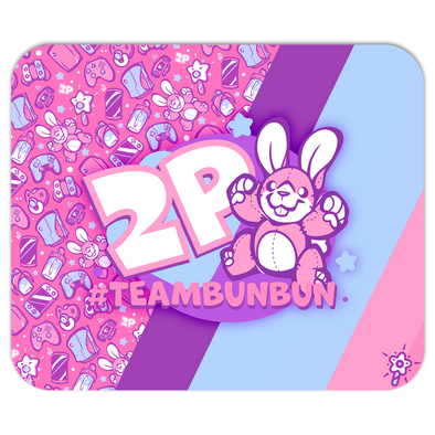 Gaming Party 2P Mousepad (Team Bunbun) - PretendAgain