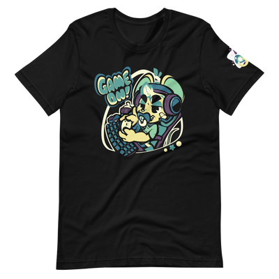 Game On T-Shirt (Dark Green/Purple)