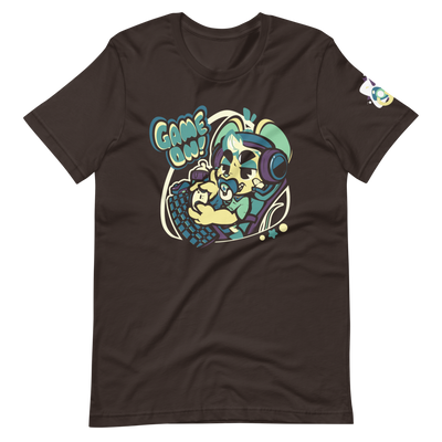 Game On T-Shirt (Dark Green/Purple)