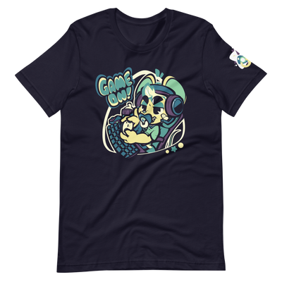 Game On T-Shirt (Dark Green/Purple)