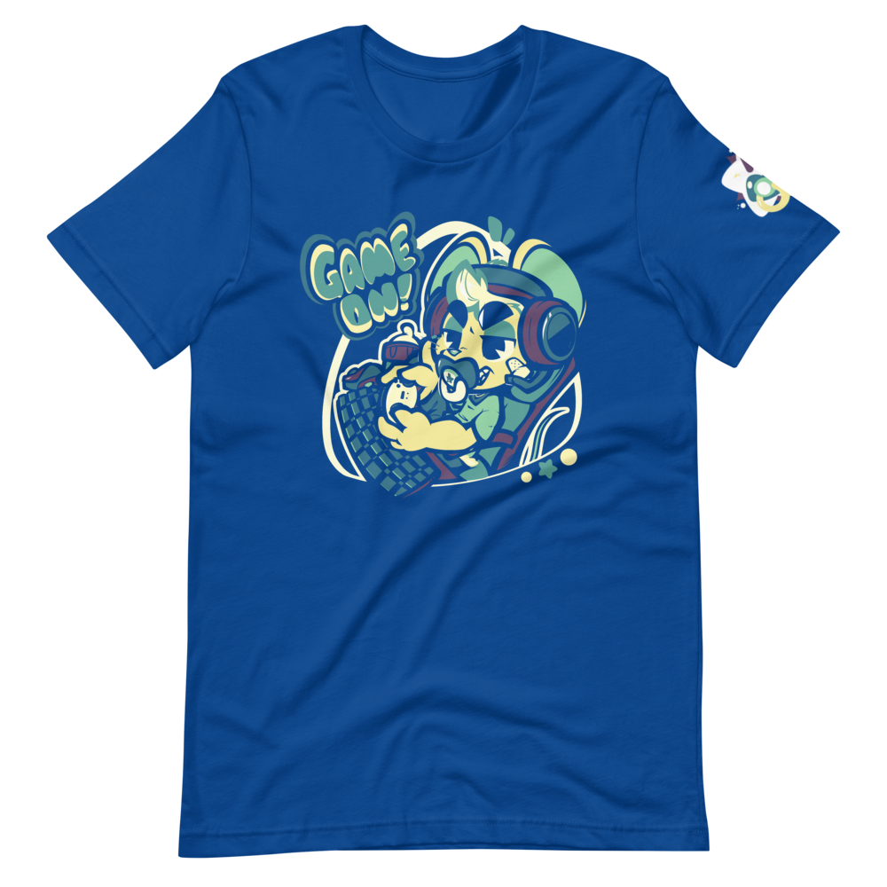 Game On T-Shirt (Dark Green/Purple)