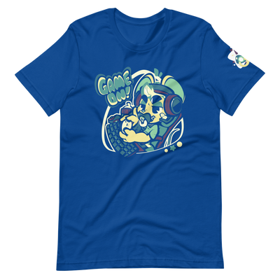 Game On T-Shirt (Dark Green/Purple)