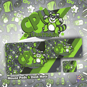 Gaming Party CPU Mousepad (Team Trash) - PretendAgain