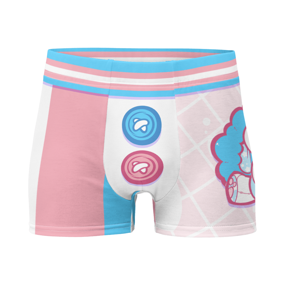 Transgender Toy Plush ToyTrunks (Pink) (Toy Pride - 2021) - Trunk Briefs - PretendAgain ✨