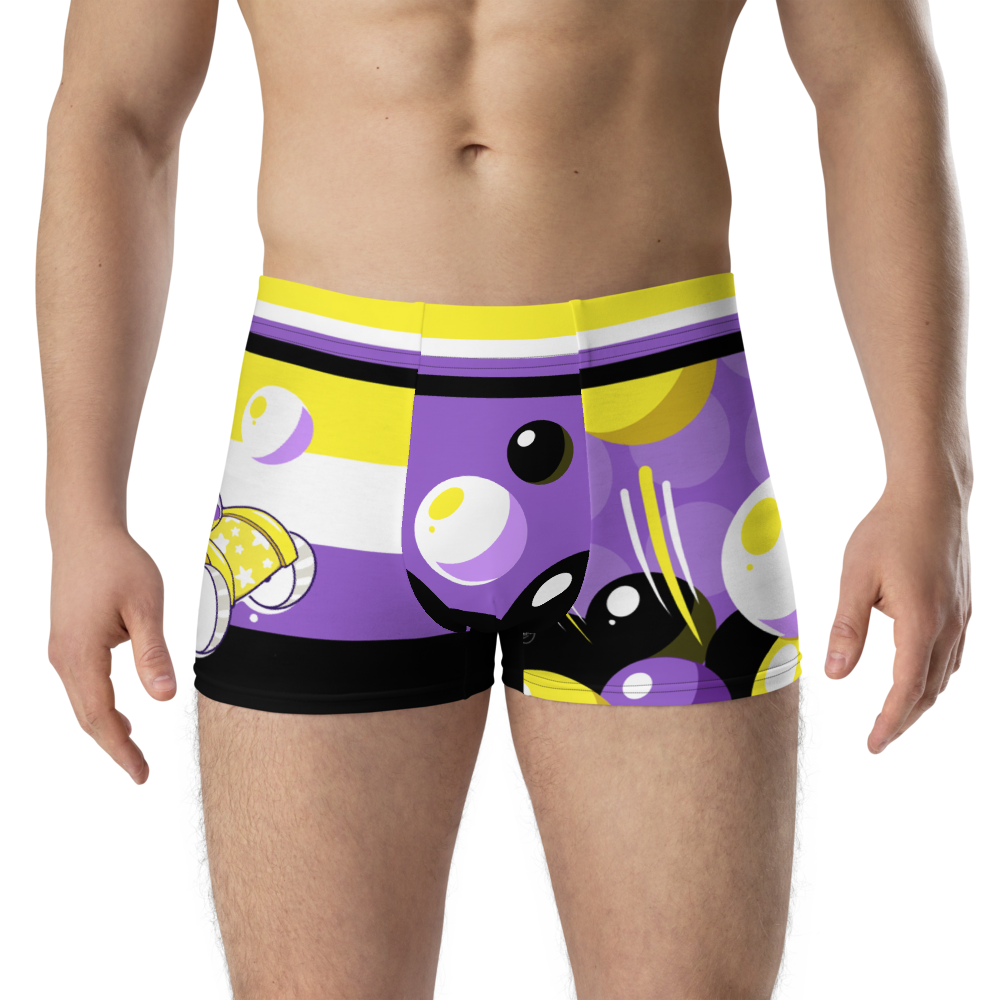 Non-binary Bubble Mower ToyTrunks (Toy Pride - 2021) - Trunk Briefs - PretendAgain ✨