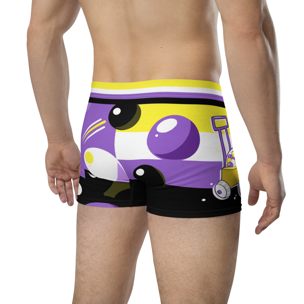 Non-binary Bubble Mower ToyTrunks (Toy Pride - 2021) - Trunk Briefs - PretendAgain ✨