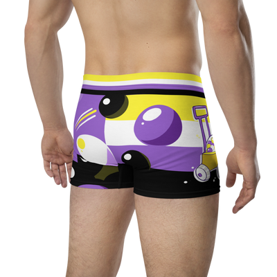 Non-binary Bubble Mower ToyTrunks (Toy Pride - 2021) - Trunk Briefs - PretendAgain ✨