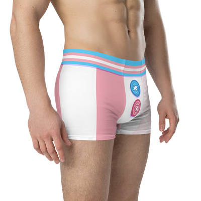 Transgender Toy Plush ToyTrunks (Pink) (Toy Pride - 2021) - Trunk Briefs - PretendAgain ✨