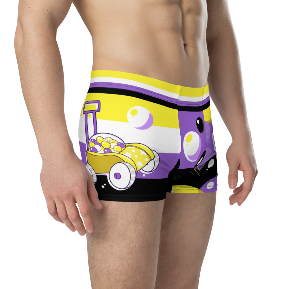 Non-binary Bubble Mower ToyTrunks (Toy Pride - 2021) - Trunk Briefs - PretendAgain ✨