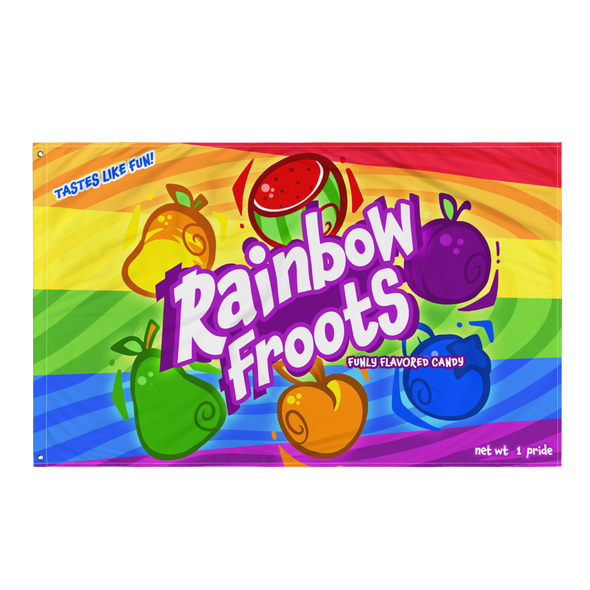 Rainbow Froots Wall Flag - Candy Pride (2022)