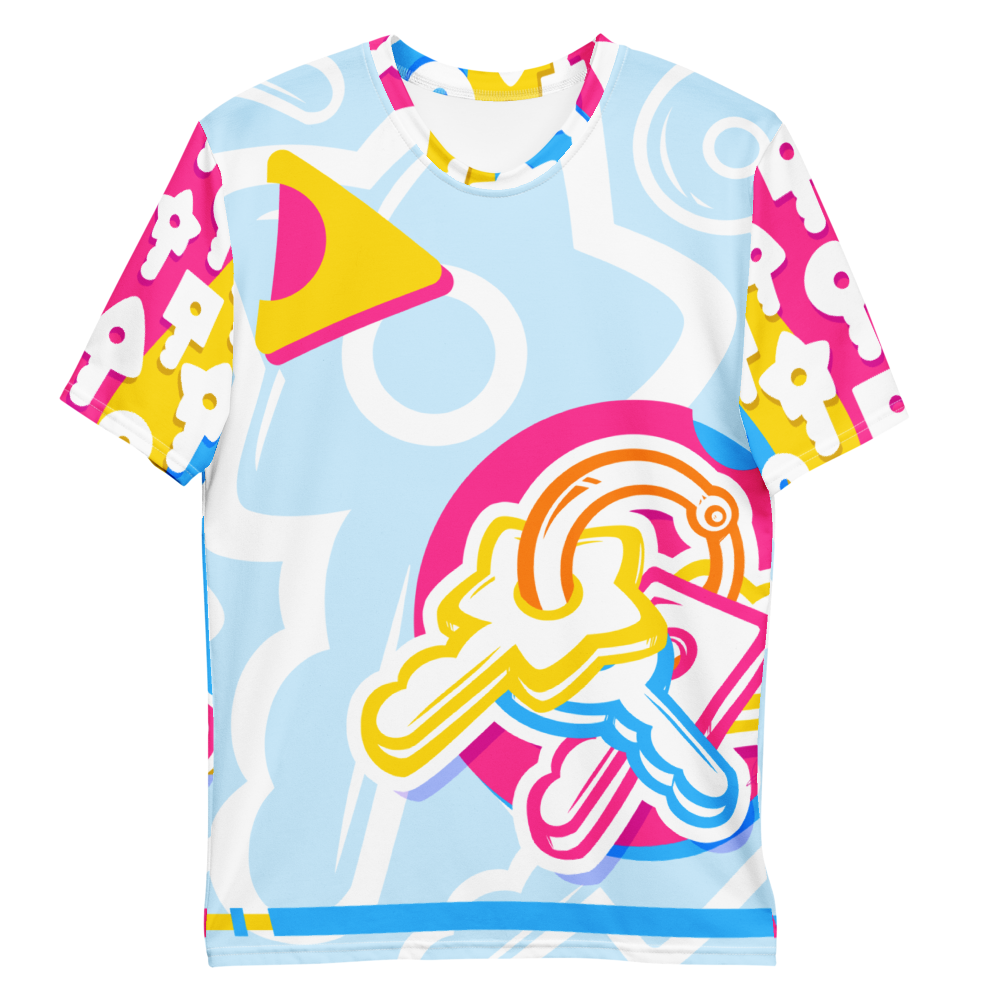Pansexual Toy Keys Shirt (Blue) (Toy Pride - 2021) - PretendAgain ✨