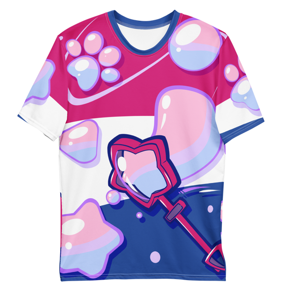 Bisexual Bubble Wand Shirt (Toy Pride - 2021) - PretendAgain ✨